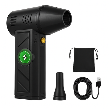 Compressed Air Duster with LED Light for Home Use